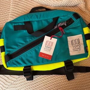 Topo Designs Teal and Yellow quick pack